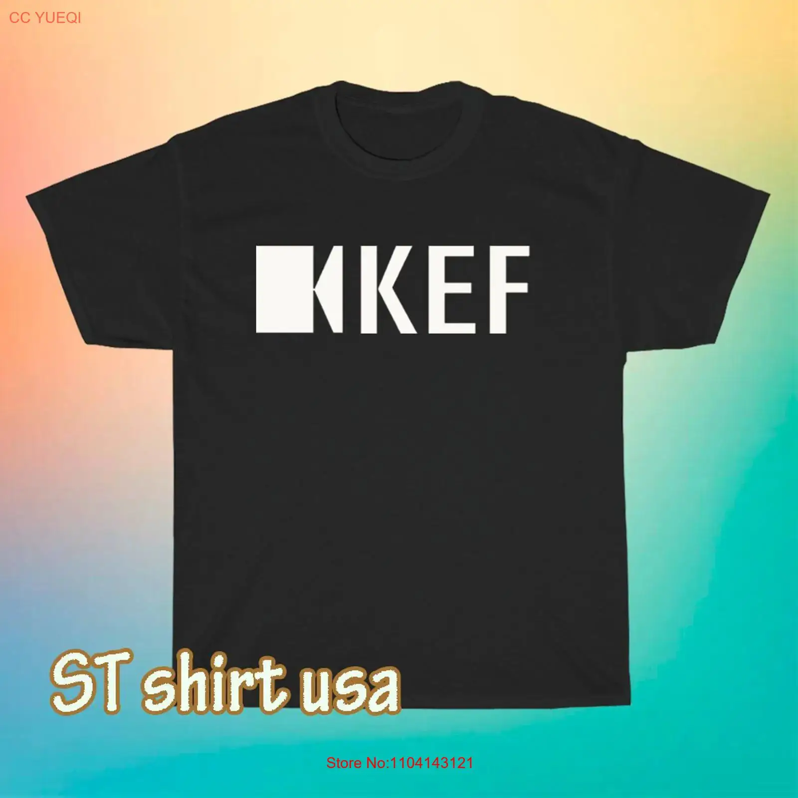 Vintage Fashion News - New KEF Subwoofer Speaker Logo T