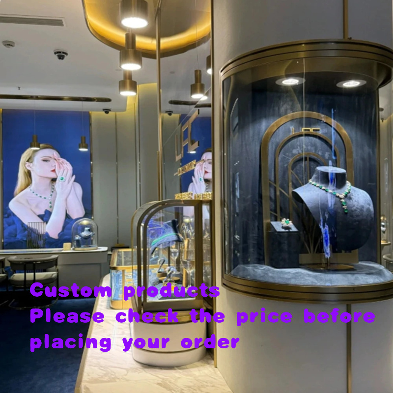 Vintage Fashion Exhibition - custom.Vintage Inspired Jewelry Showcase Stand with