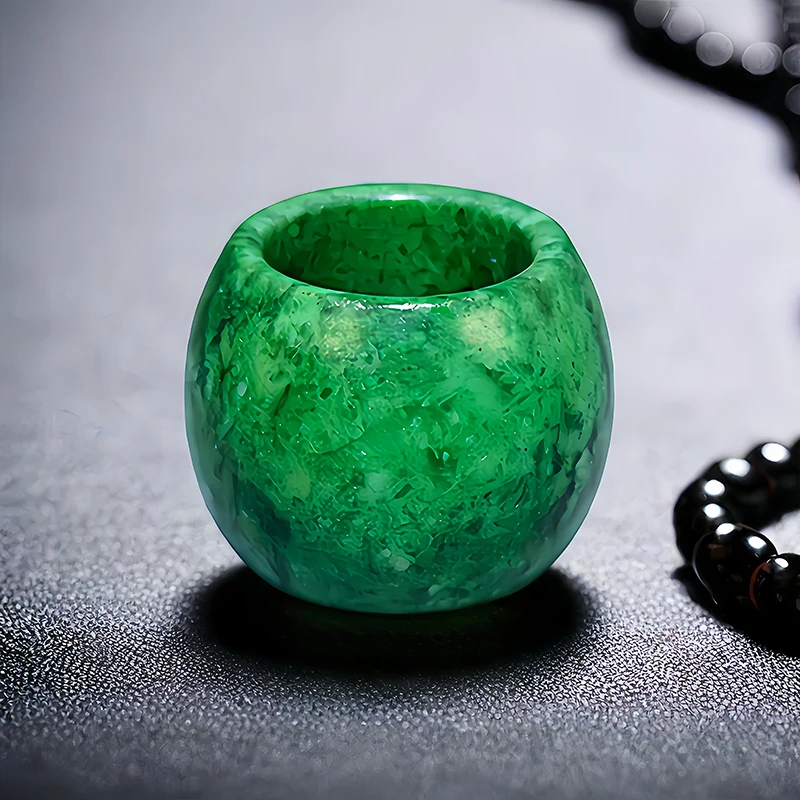 22mm Green Real Jade Rings for - огляд і ціна Vintage Fashion Rings For Women