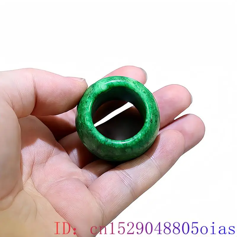 22mm Green Real Jade Rings for - огляд і ціна Vintage Fashion Rings For Women