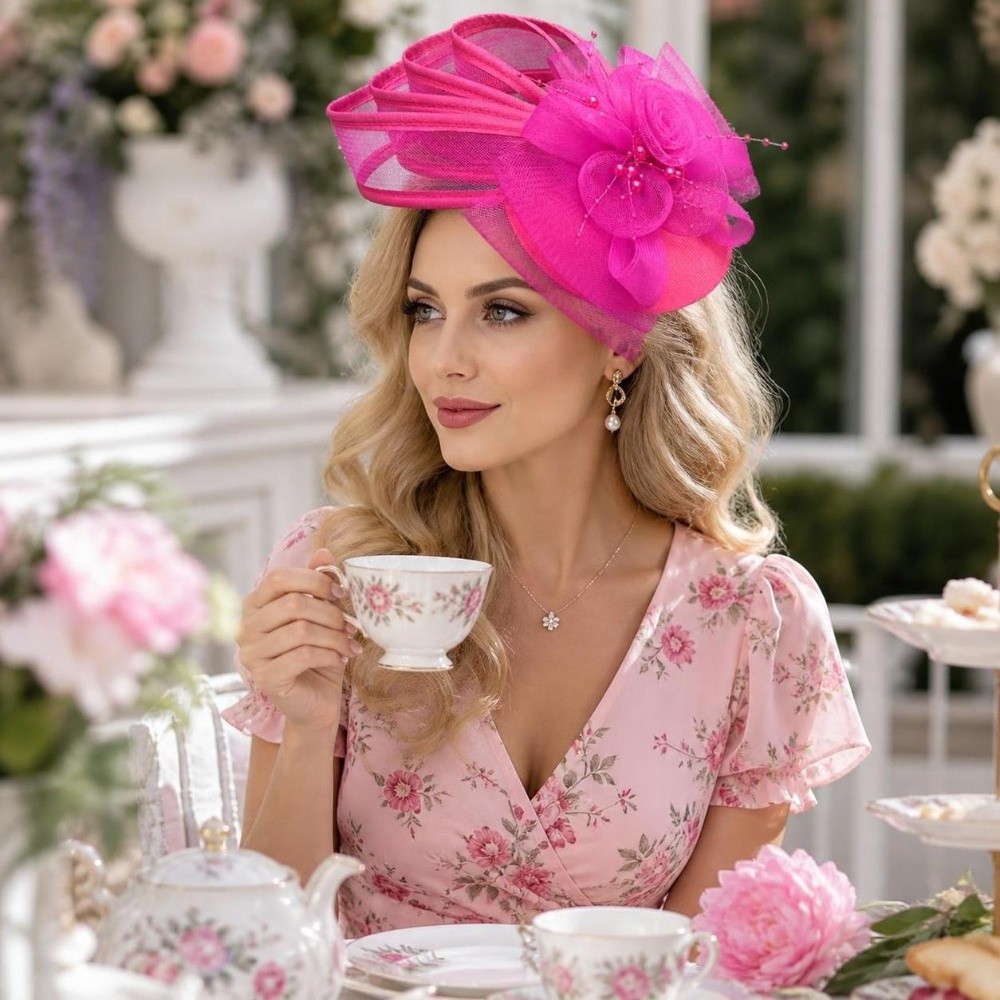 New Sinamay Women Fascinator H - огляд і ціна Vintage Fashion Hats