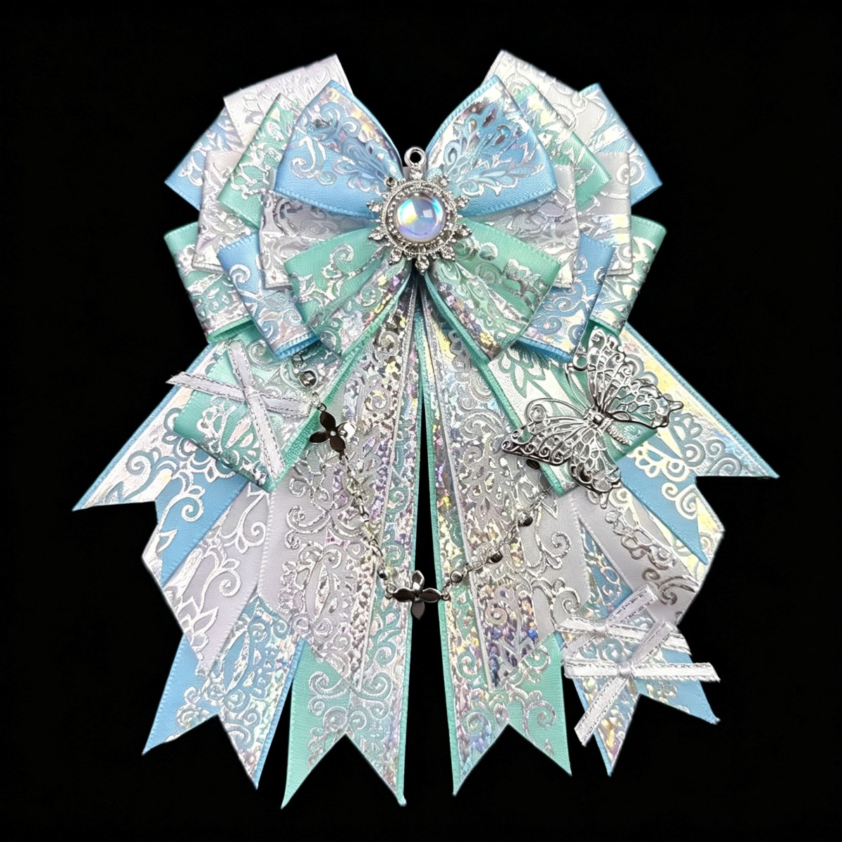 Vintage Laser Ribbon Bow Brooc - огляд і ціна Vintage Fashion Exhibition