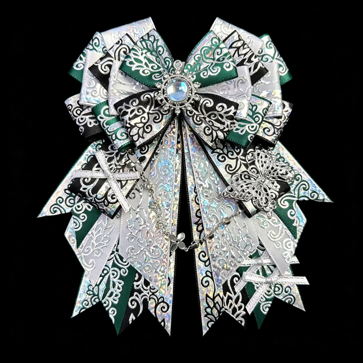Vintage Laser Ribbon Bow Brooc - огляд і ціна Vintage Fashion Exhibition