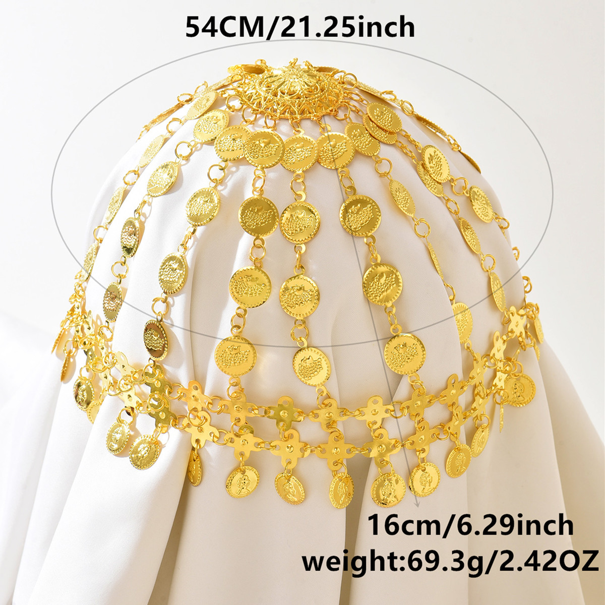 Classic Vintage Gold Coin Fore - огляд і ціна Vintage Fashion Hats