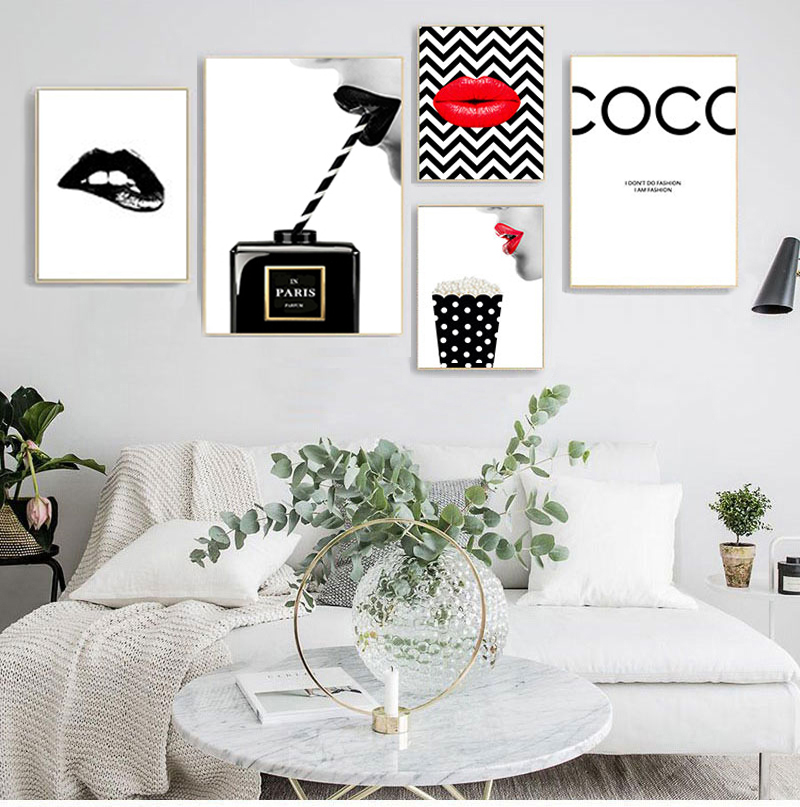 Posters Prints Vintage Canvas  - огляд і ціна Vintage Fashion Illustration