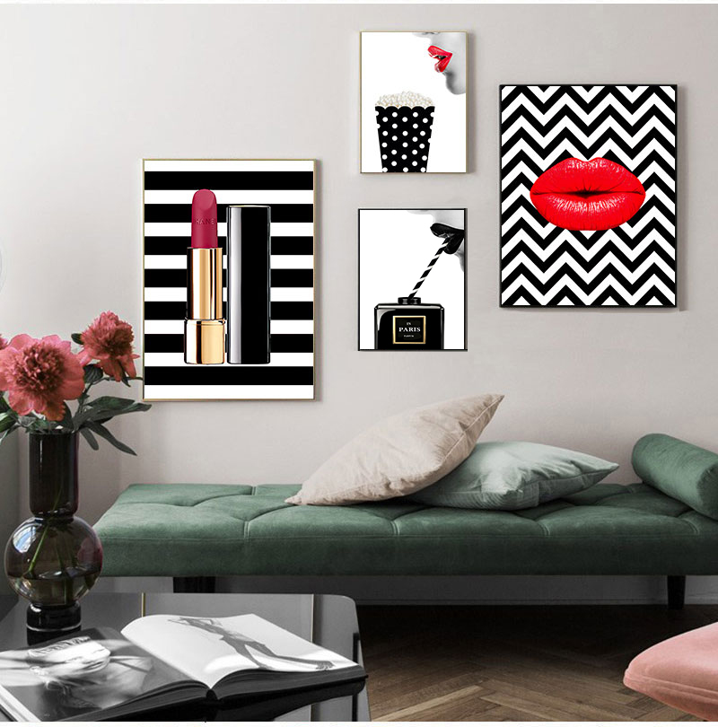Posters Prints Vintage Canvas  - огляд і ціна Vintage Fashion Illustration