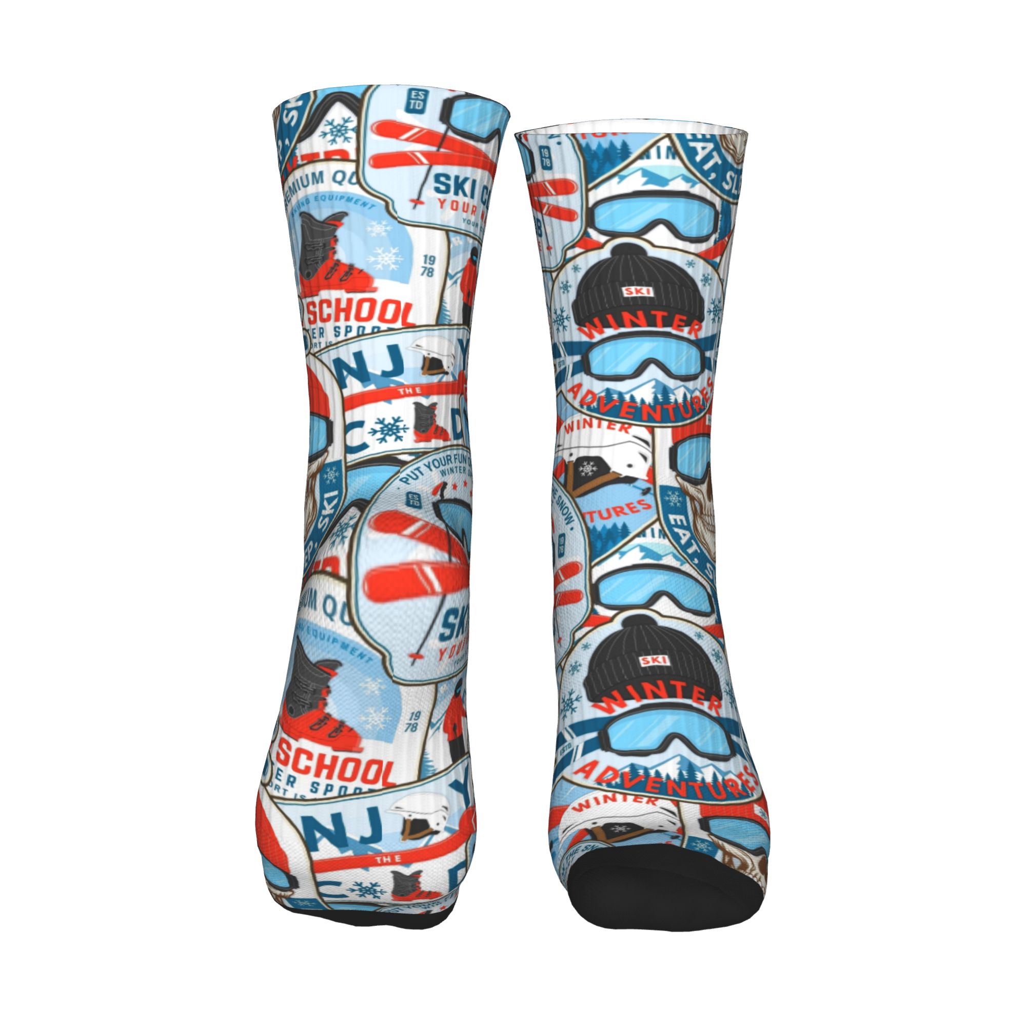 Vintage Red Blue Ski Club Seam - огляд і ціна Vintage Fashion Women Dresses