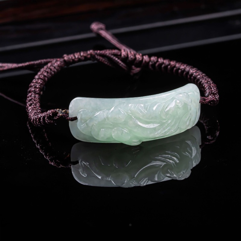 Burmese Jadeite Pixiu Bracelet - огляд і ціна Vintage Fashion Jewelry