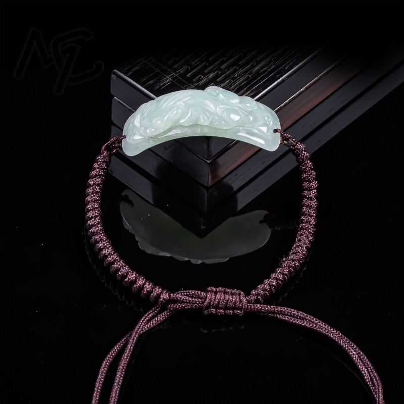 Burmese Jadeite Pixiu Bracelet - огляд і ціна Vintage Fashion Jewelry