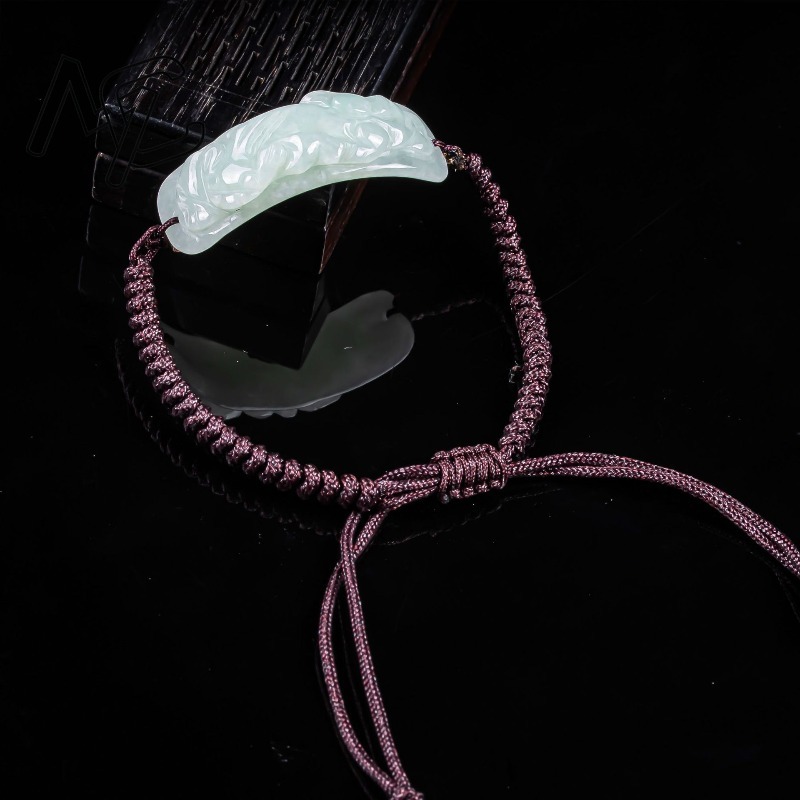 Burmese Jadeite Pixiu Bracelet - огляд і ціна Vintage Fashion Jewelry