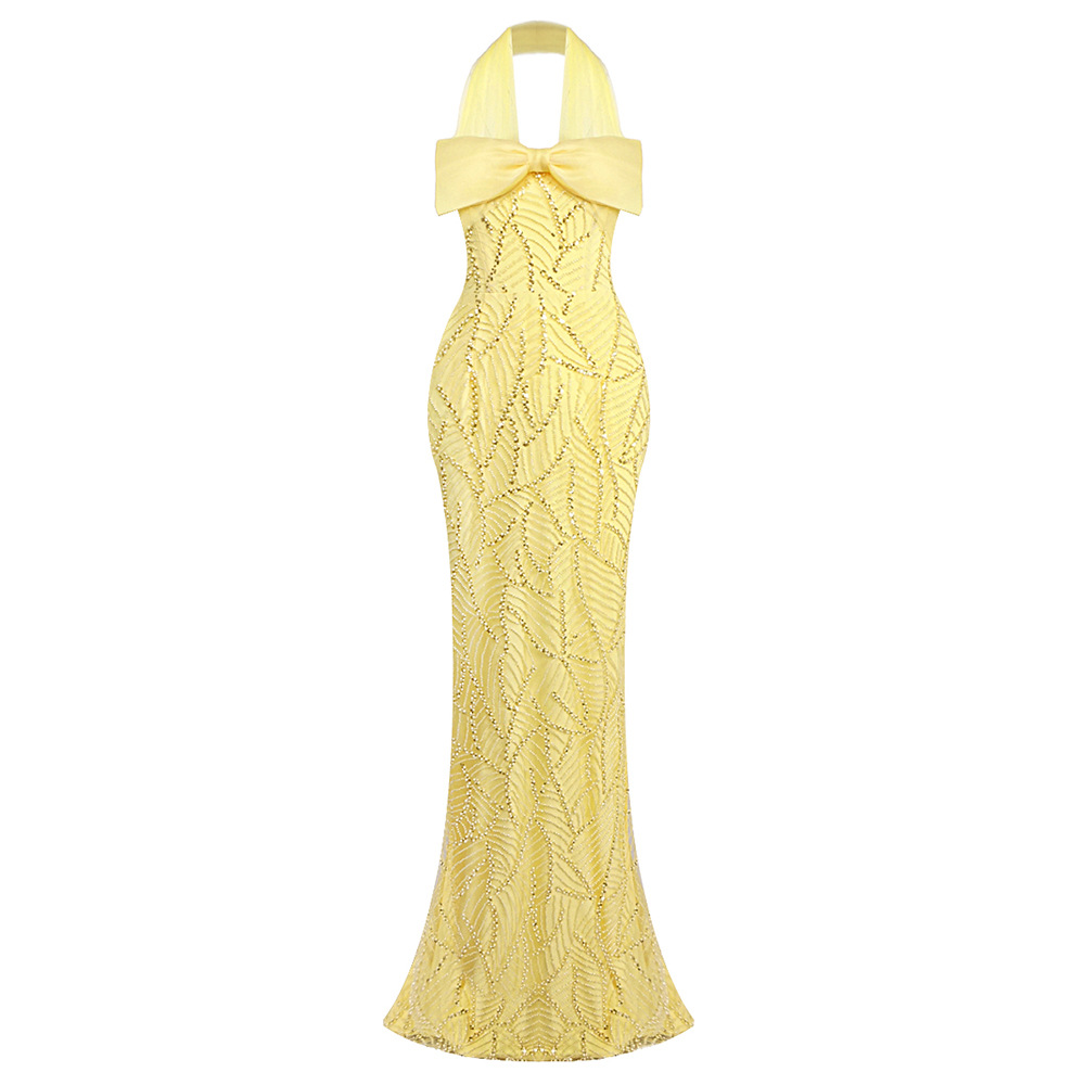 Vintage Yellow Mesh Sequin Pro - огляд і ціна Vintage Fashion Exhibition