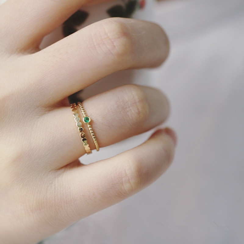 925 Sterling Silver Vintage Em - огляд і ціна Vintage Fashion Rings For Women
