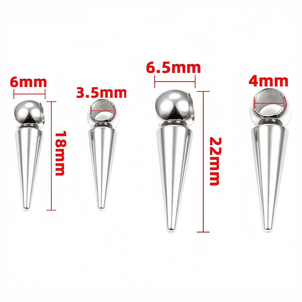10pcs Retro Cone Charms Pendan - огляд і ціна Vintage Fashion Jewelry