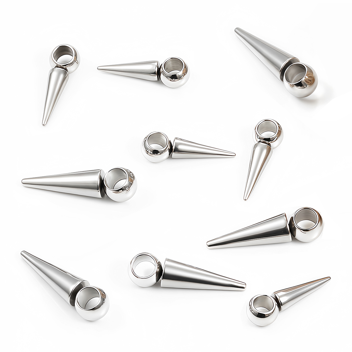 10pcs Retro Cone Charms Pendan - огляд і ціна Vintage Fashion Jewelry