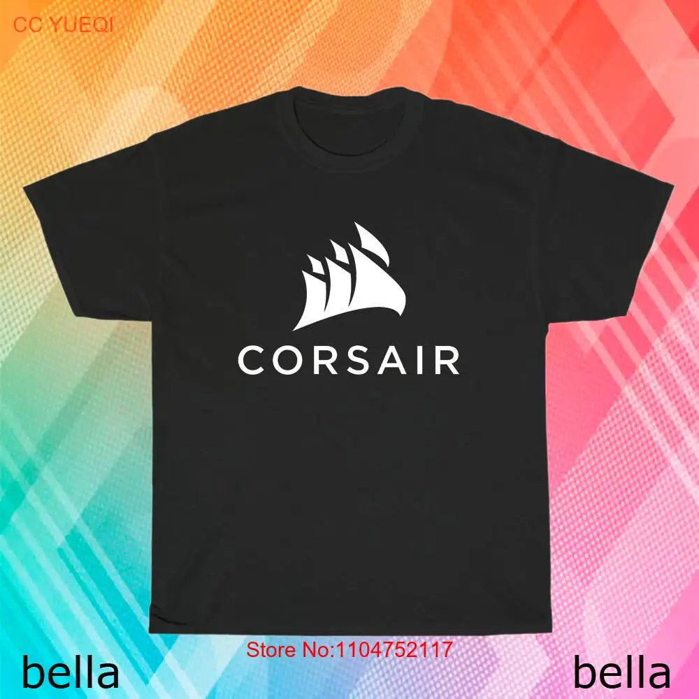 New Corsair Gaming Logo T Shir - огляд і ціна Vintage Fashion News