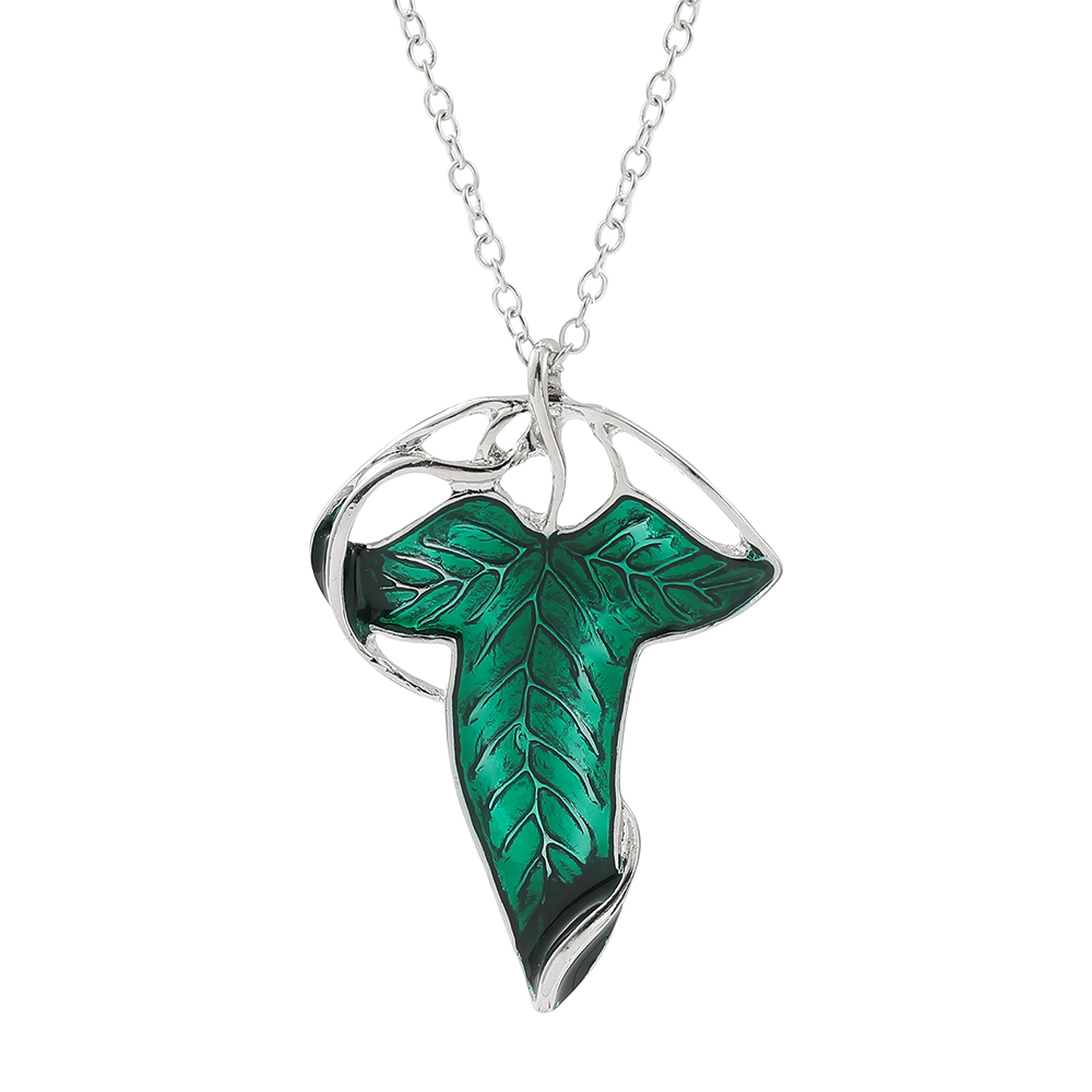 Vintage Green Leaf Pendant Nec - огляд і ціна Vintage Urban Fashion