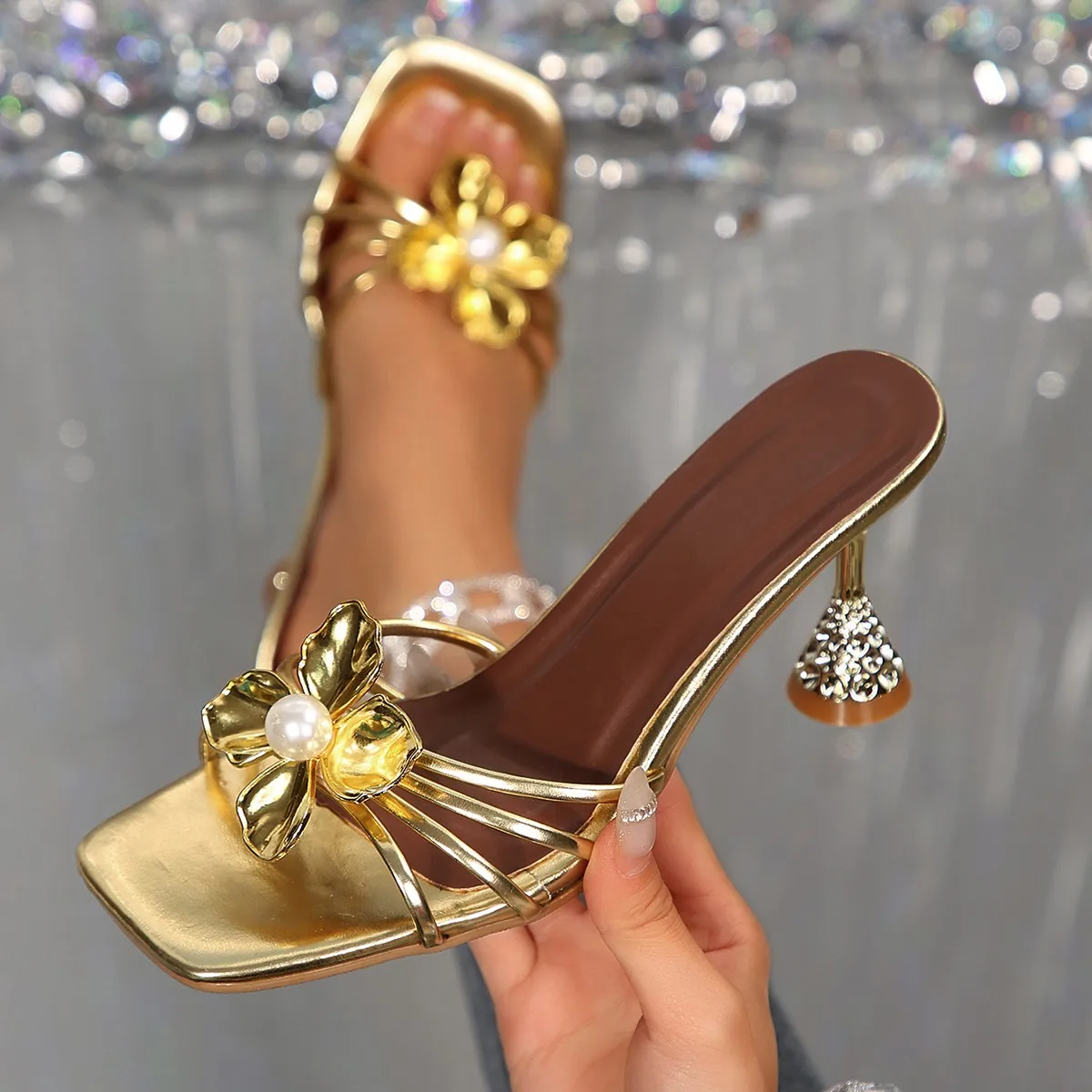 Vintage Metal Flower Crystal C - огляд і ціна Vintage Fashion Women Dresses