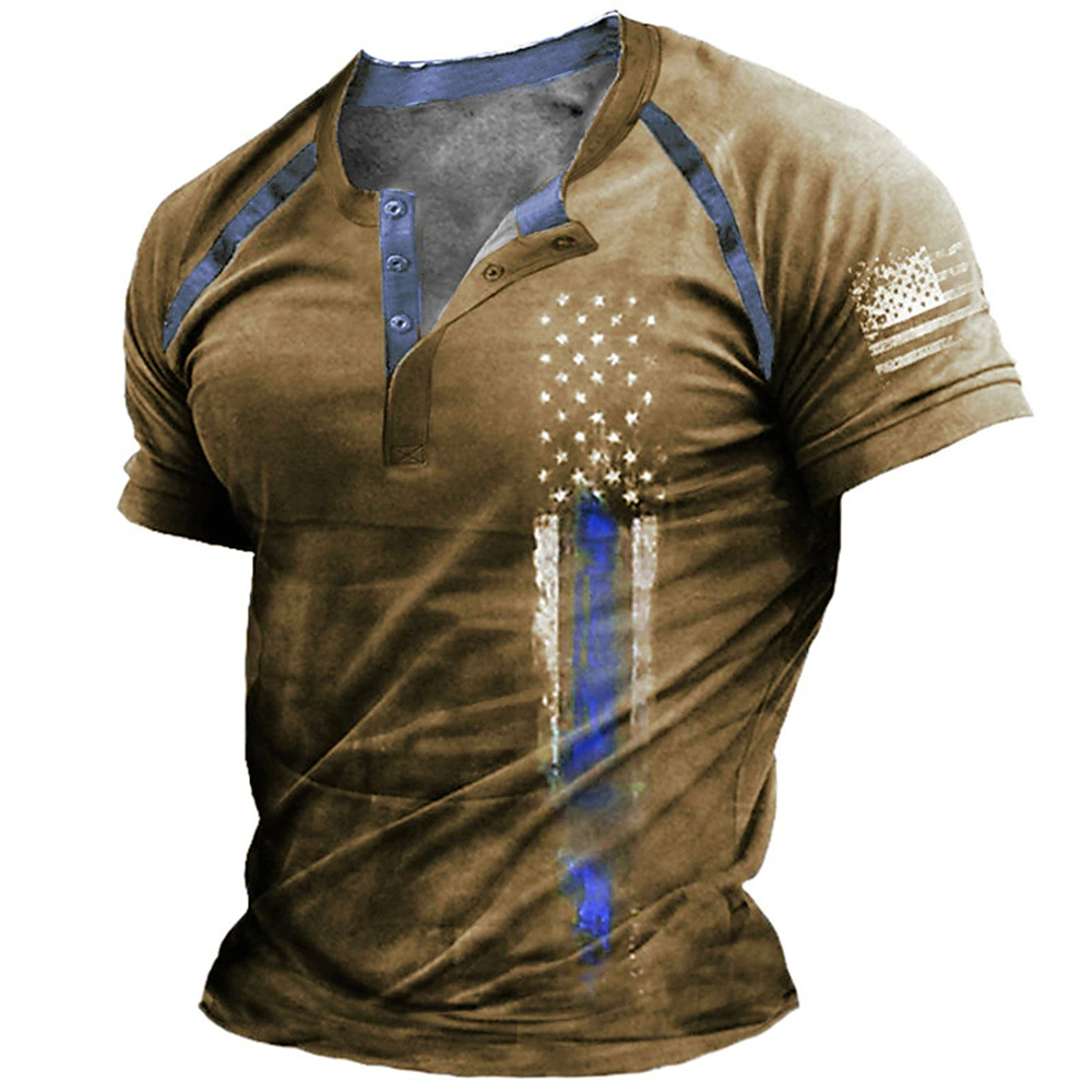 Funny 3D American Flag Print M - огляд і ціна Vintage Urban Fashion