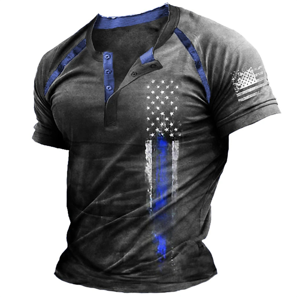 Funny 3D American Flag Print M - огляд і ціна Vintage Urban Fashion