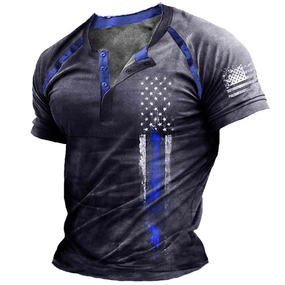 Funny 3D American Flag Print M - огляд і ціна Vintage Urban Fashion