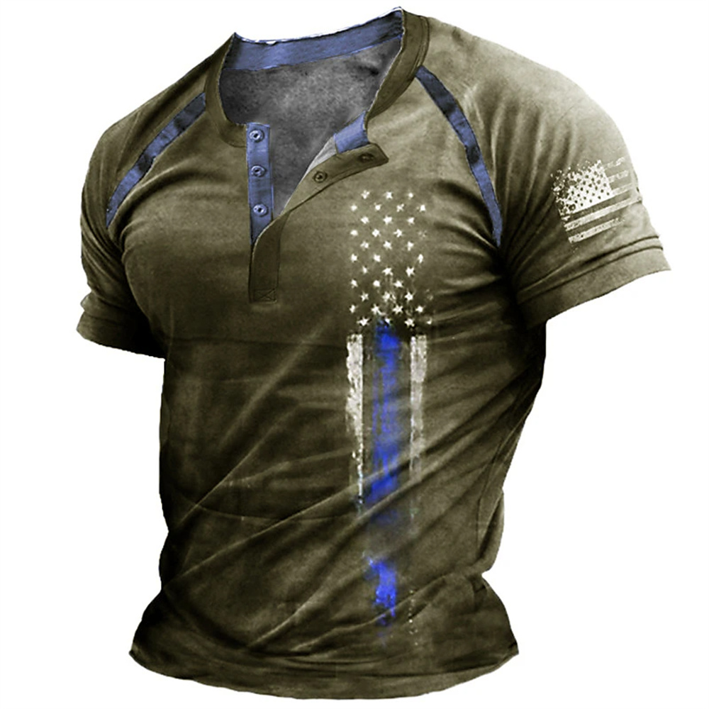 Funny 3D American Flag Print M - огляд і ціна Vintage Urban Fashion