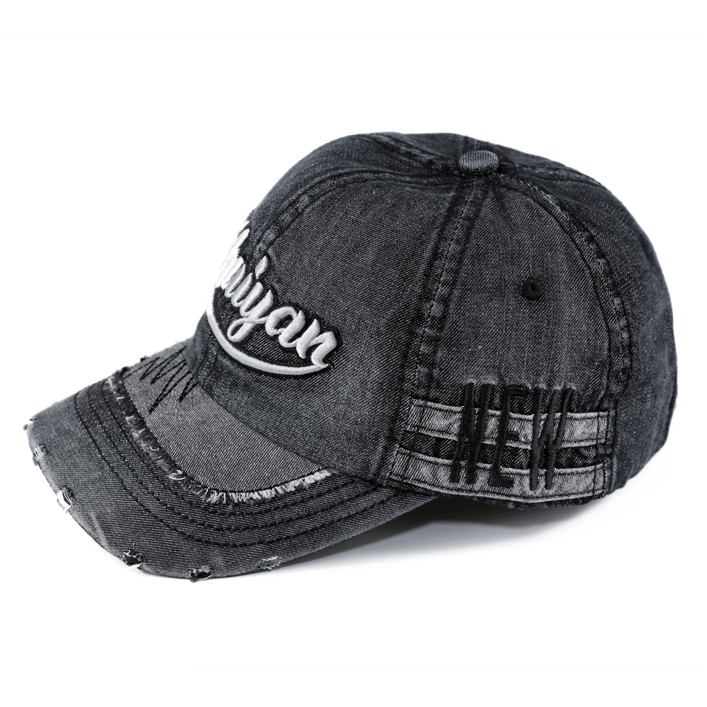 Men's Distressed Holed Denim C - огляд і ціна Vintage Fashion Hats