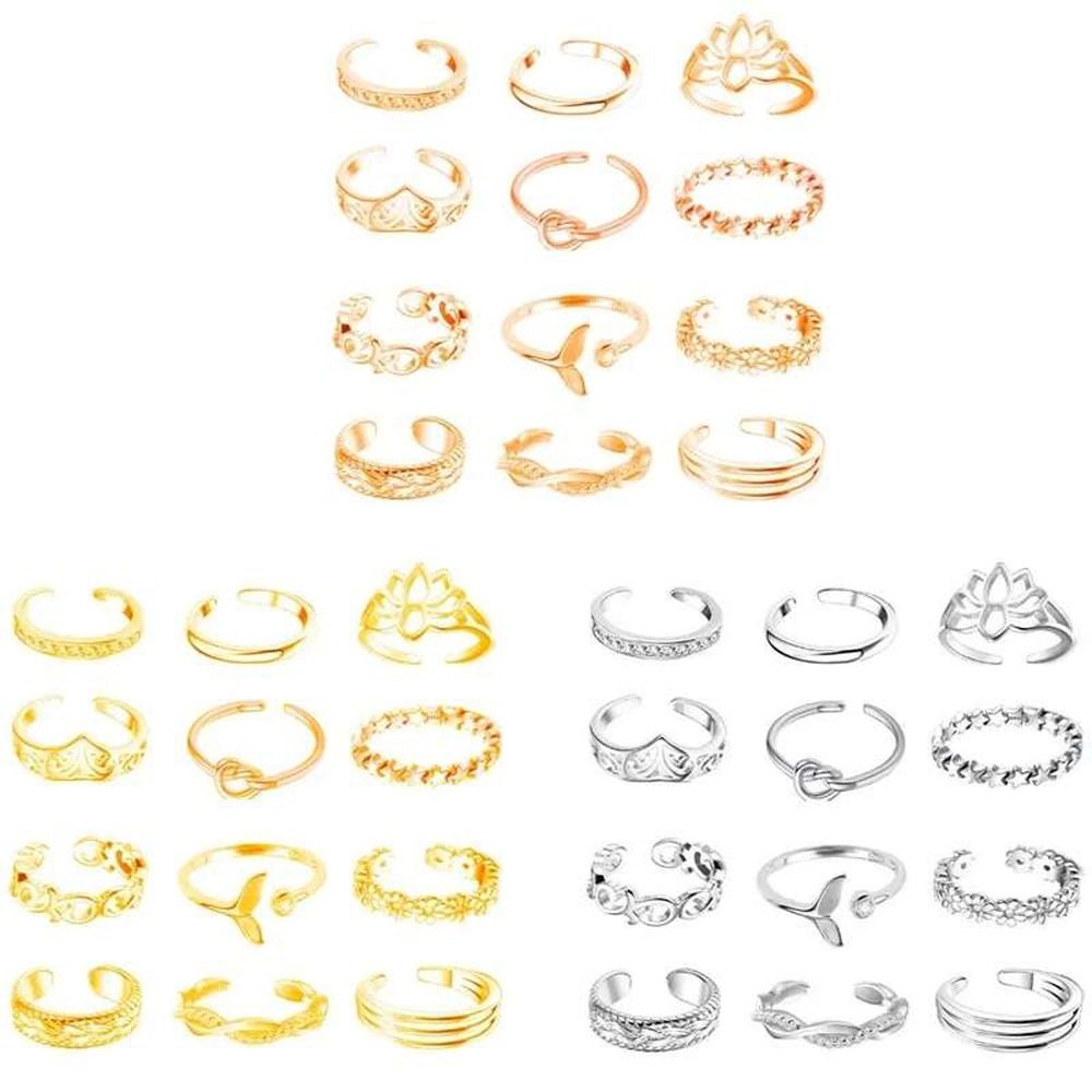 Alloy Beach Foot Accessories L - огляд і ціна Vintage Fashion Rings For Women