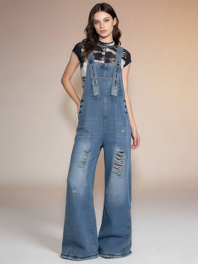 Fashion Retro Ripped Hole Deni - огляд і ціна Vintage Fashion Jeans
