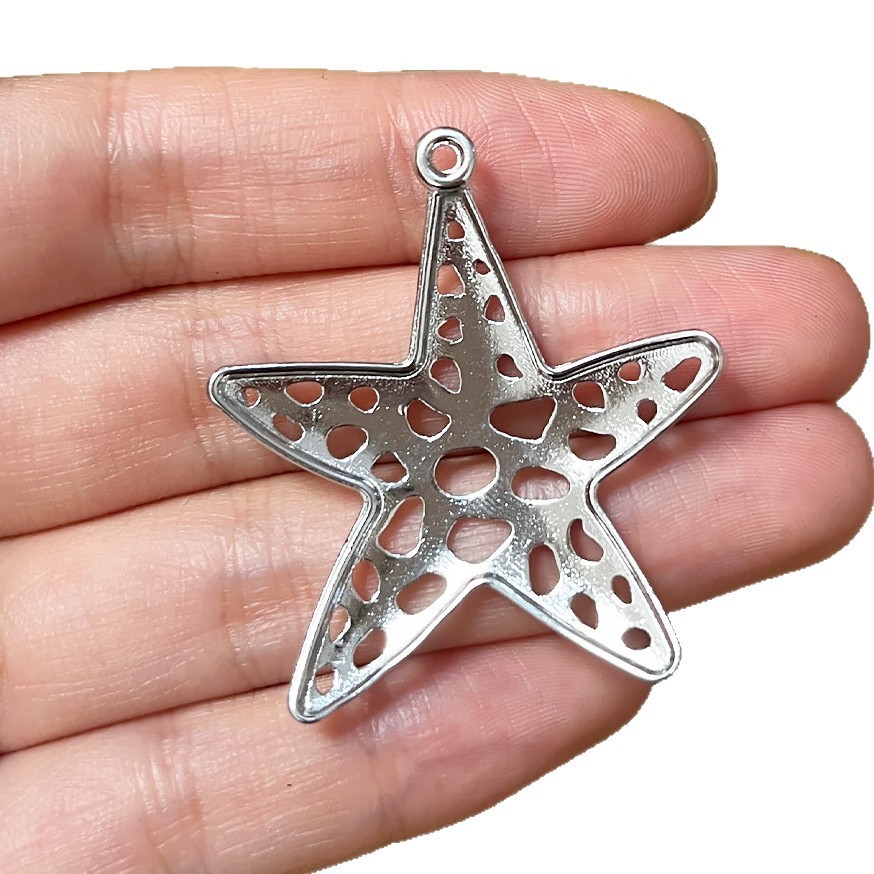 4Pcs Silvery Starfish Sea Star - огляд і ціна Vintage Urban Fashion