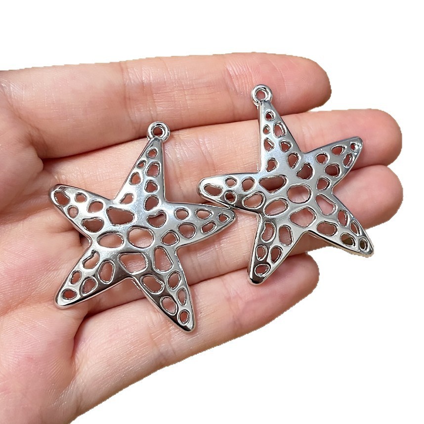 4Pcs Silvery Starfish Sea Star - огляд і ціна Vintage Urban Fashion