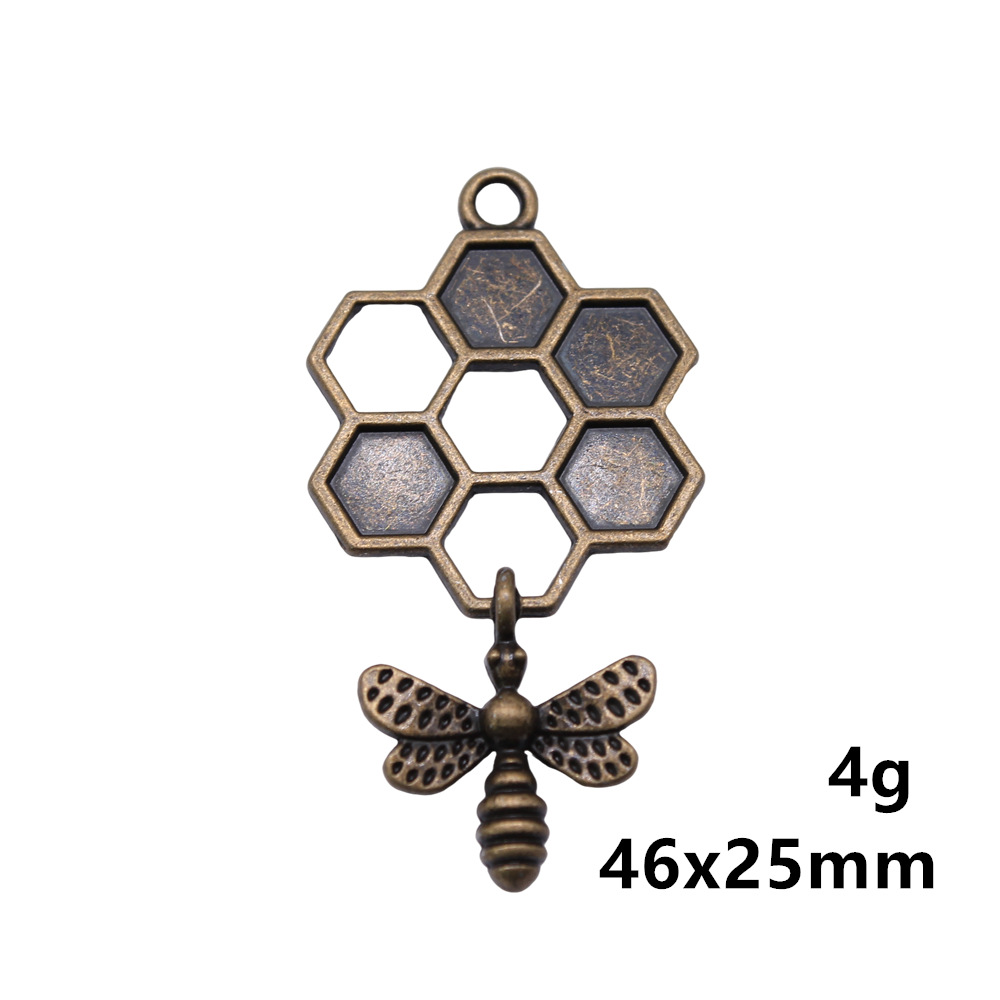 3pcs 46x25mm 3 Colors Antique  - огляд і ціна Vintage Fashion Jewelry