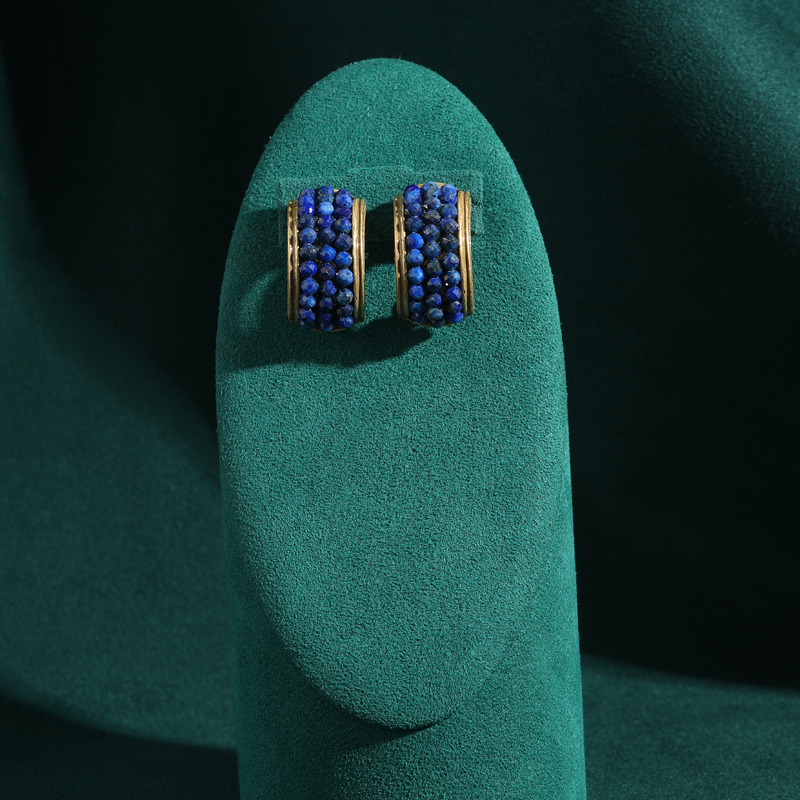 Vintage Lapis Lazuli Stud Earr - огляд і ціна Vintage Fashion Trends 2025