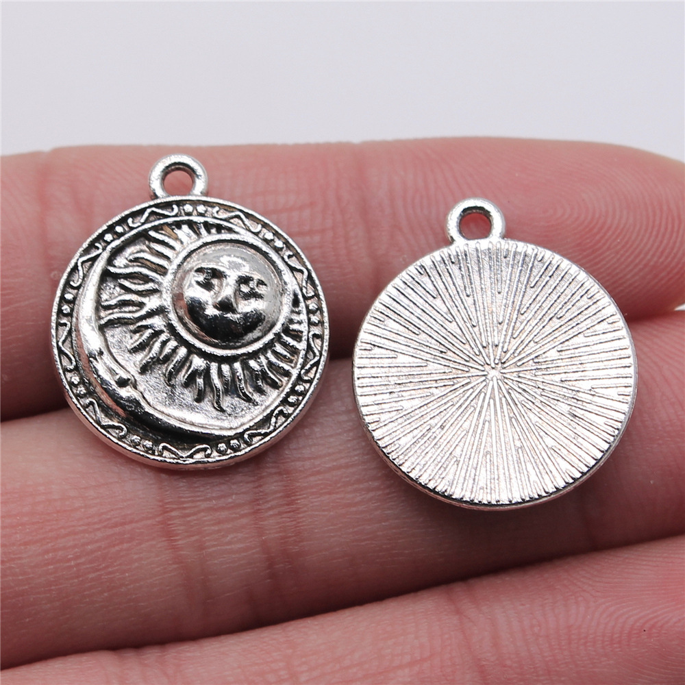 4pcs 19x23mm Antique Silver Co - огляд і ціна Vintage Fashion Stores