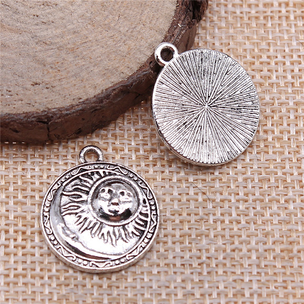 4pcs 19x23mm Antique Silver Co - огляд і ціна Vintage Fashion Stores
