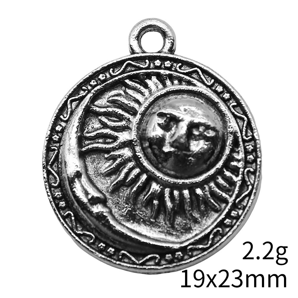 4pcs 19x23mm Antique Silver Co - огляд і ціна Vintage Fashion Stores