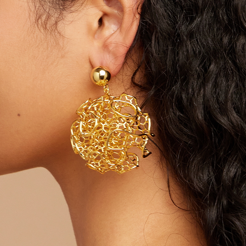 IVOG Round Vintage Earrings Fo - огляд і ціна Vintage Fashion Websites
