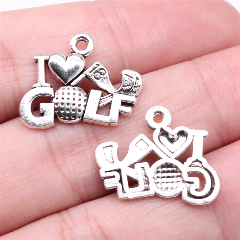 WYSIWYG 20pcs 22x18mm 2 Colors - огляд і ціна Vintage Fashion Jewelry