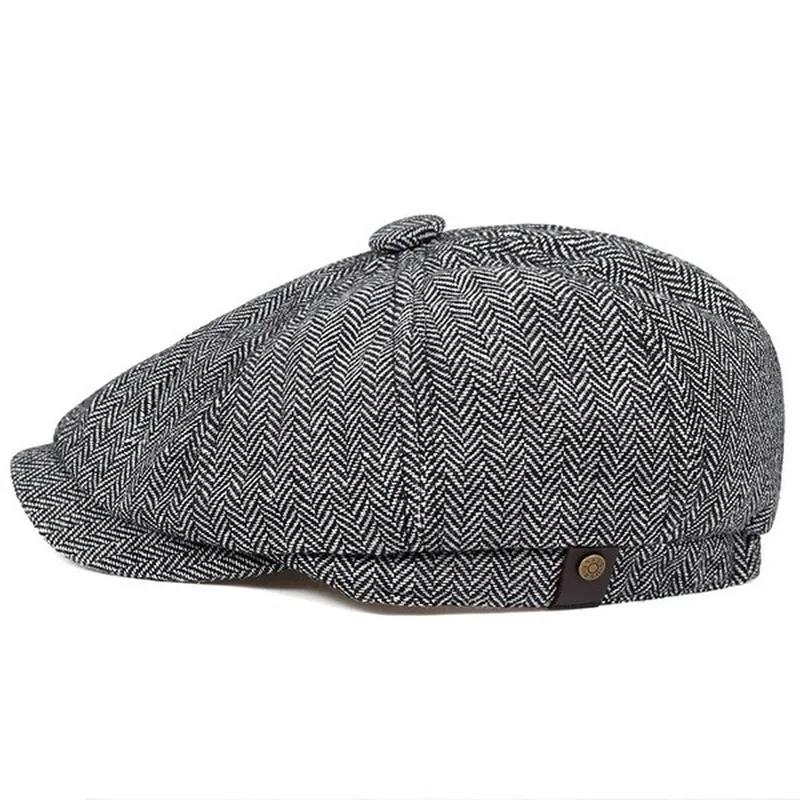 Men Cotton Octagonal Newsboy C - огляд і ціна Vintage Fashion Hats