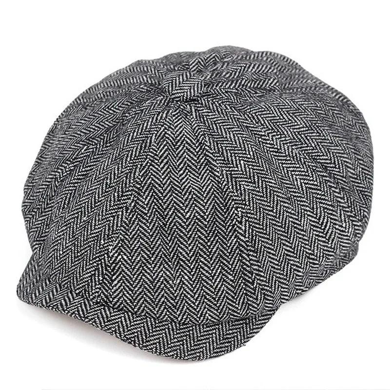 Men Cotton Octagonal Newsboy C - огляд і ціна Vintage Fashion Hats