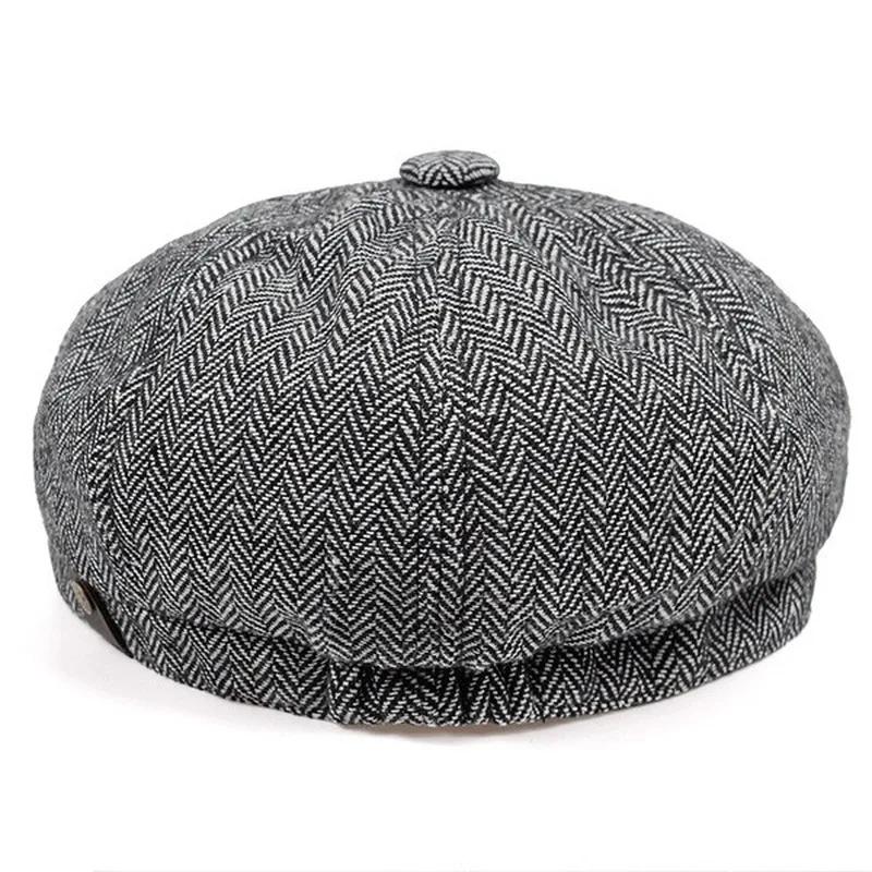 Men Cotton Octagonal Newsboy C - огляд і ціна Vintage Fashion Hats