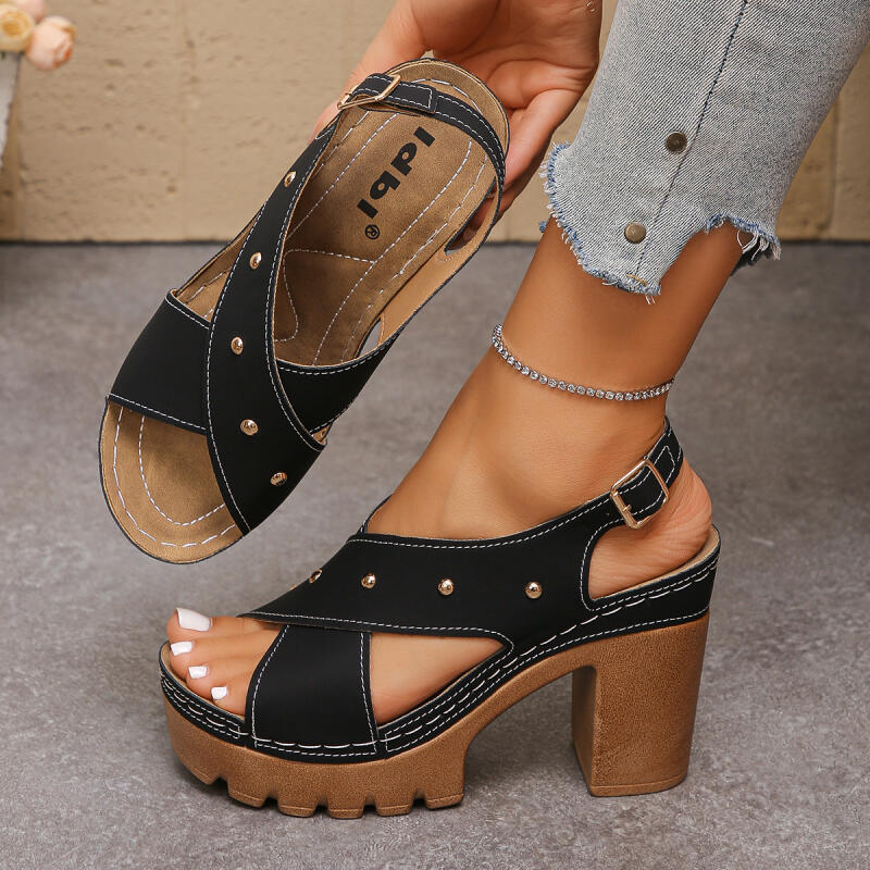 Vintage Super High Heel Cross  - огляд і ціна Vintage Fashion Women Dresses